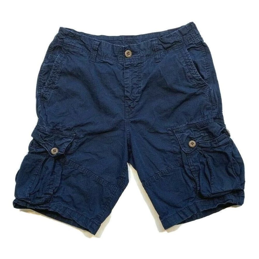 American Eagle Next Level Flex Cargo Shorts Mens 30‎ Classic Ripstop Adjustable